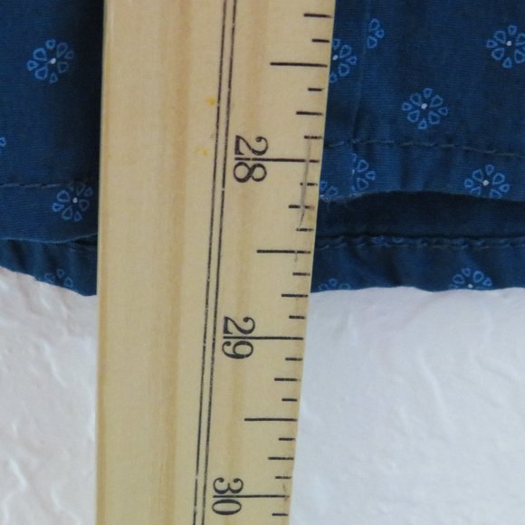 Hudson & Barrow NYC* Men's Short Sleeve Button Down Curved Hem BOHO Shirt~Medium - Picture 7 of 11